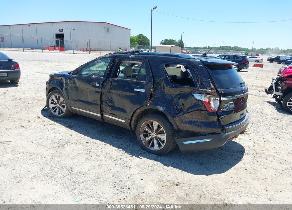 2019 FORD EXPLORER LIMITED VIN: 1FM5K7F88KGB41927