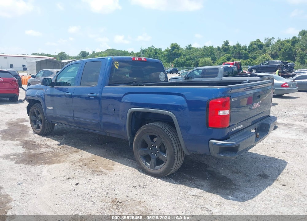 2017 GMC SIERRA 1500 VIN: 1GTR1LEH3HZ349567