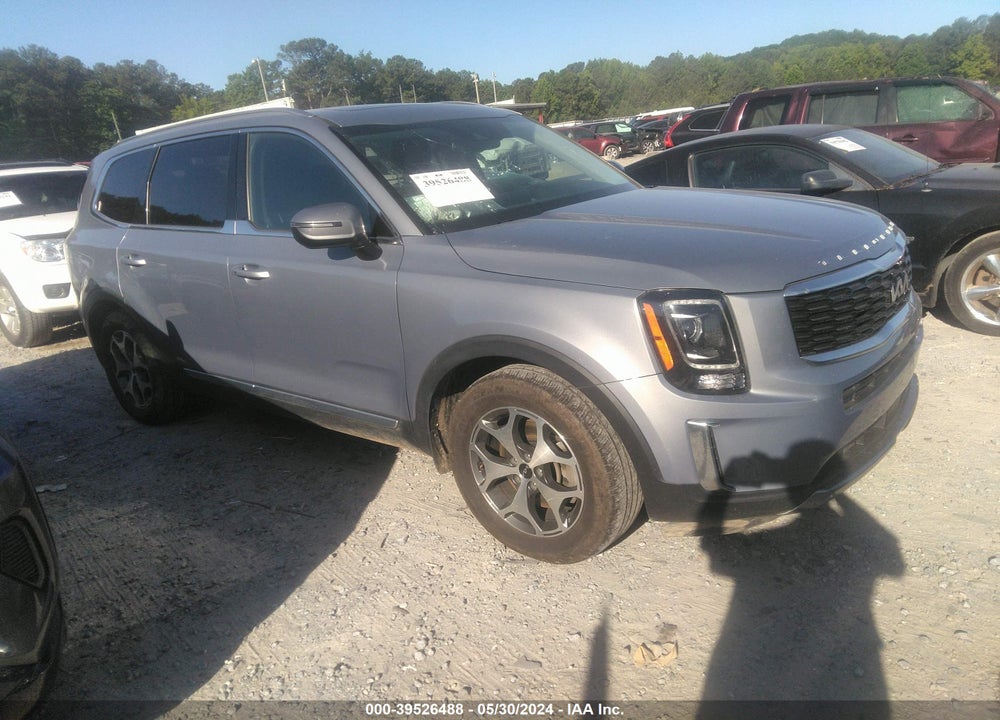2022 KIA TELLURIDE EX VIN: 5XYP3DHC7NG229708
