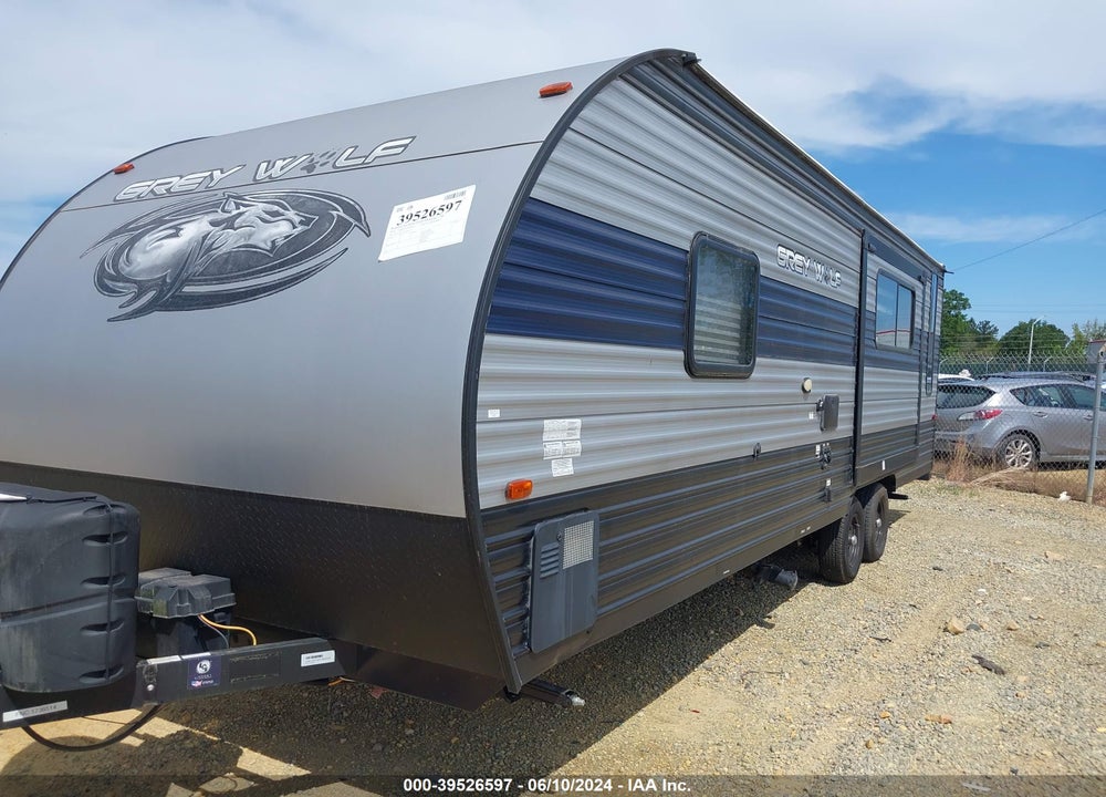 2020 FOREST RIVER GREY CHEROKEE 24FT VIN: 4X4TCKY2XLK065379