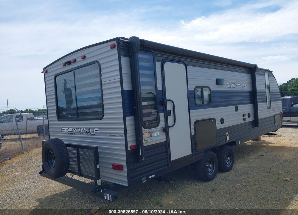 2020 FOREST RIVER GREY CHEROKEE 24FT VIN: 4X4TCKY2XLK065379