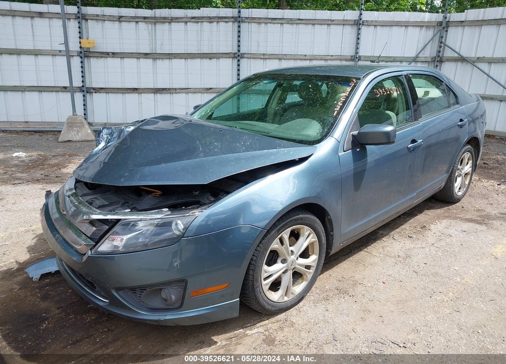 2012 FORD FUSION SE VIN: 3FAHP0HA0CR341226