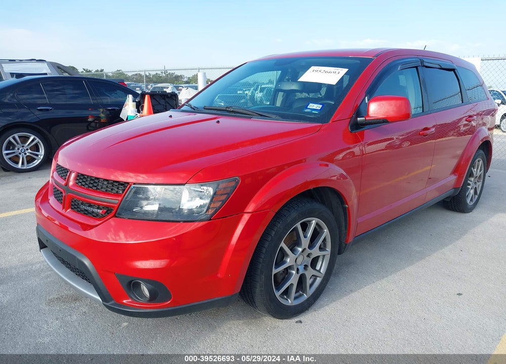 2016 DODGE JOURNEY R/T VIN: 3C4PDDEG0GT168637