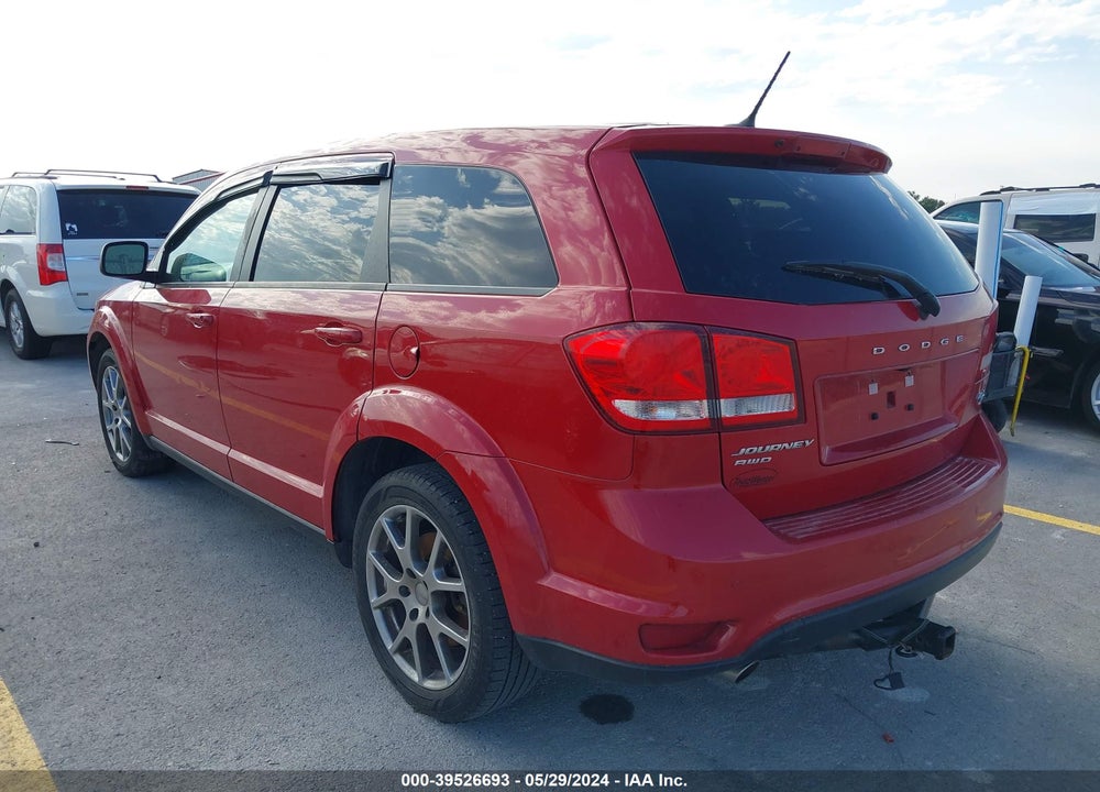 2016 DODGE JOURNEY R/T VIN: 3C4PDDEG0GT168637
