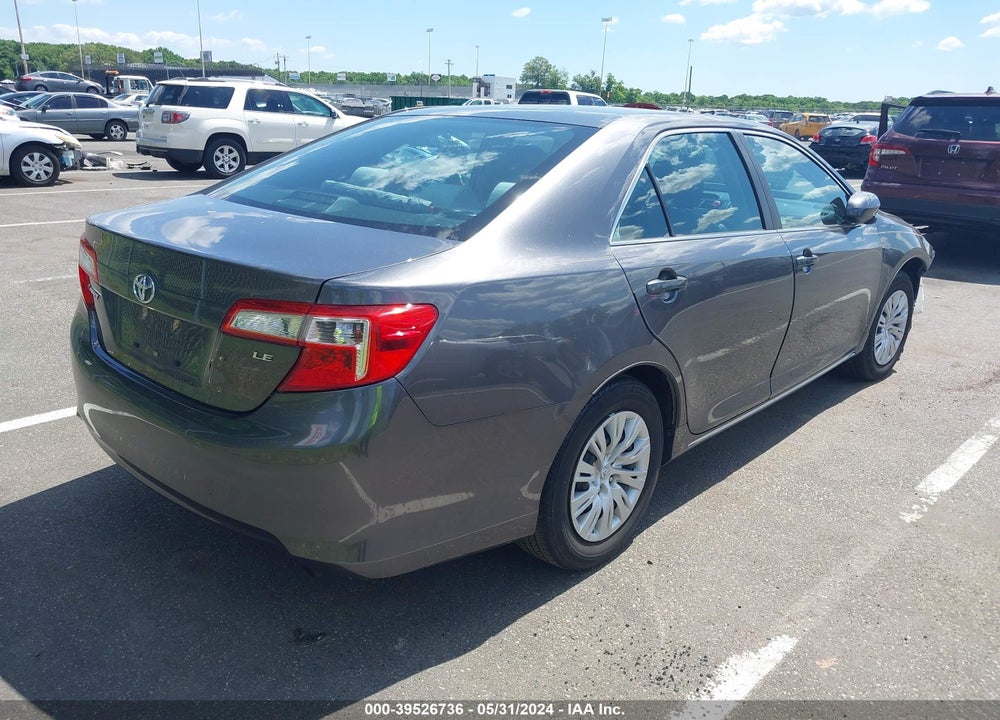 2013 TOYOTA CAMRY LE VIN: 4T4BF1FK3DR311881