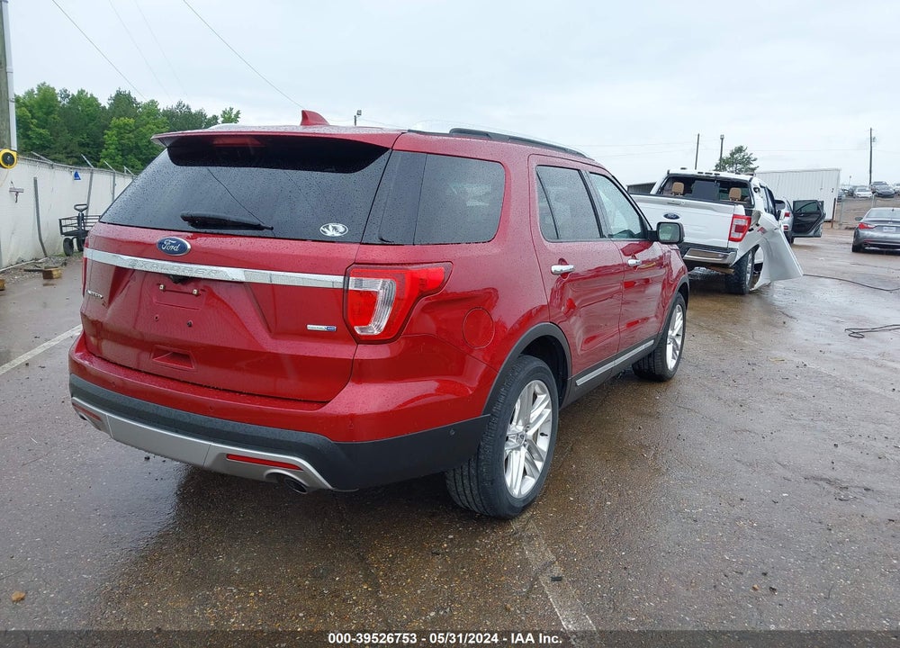 2016 FORD EXPLORER LIMITED VIN: 1FM5K8F80GGC22112