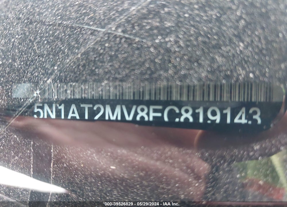 2014 NISSAN ROGUE S VIN: 5N1AT2MV8EC819143