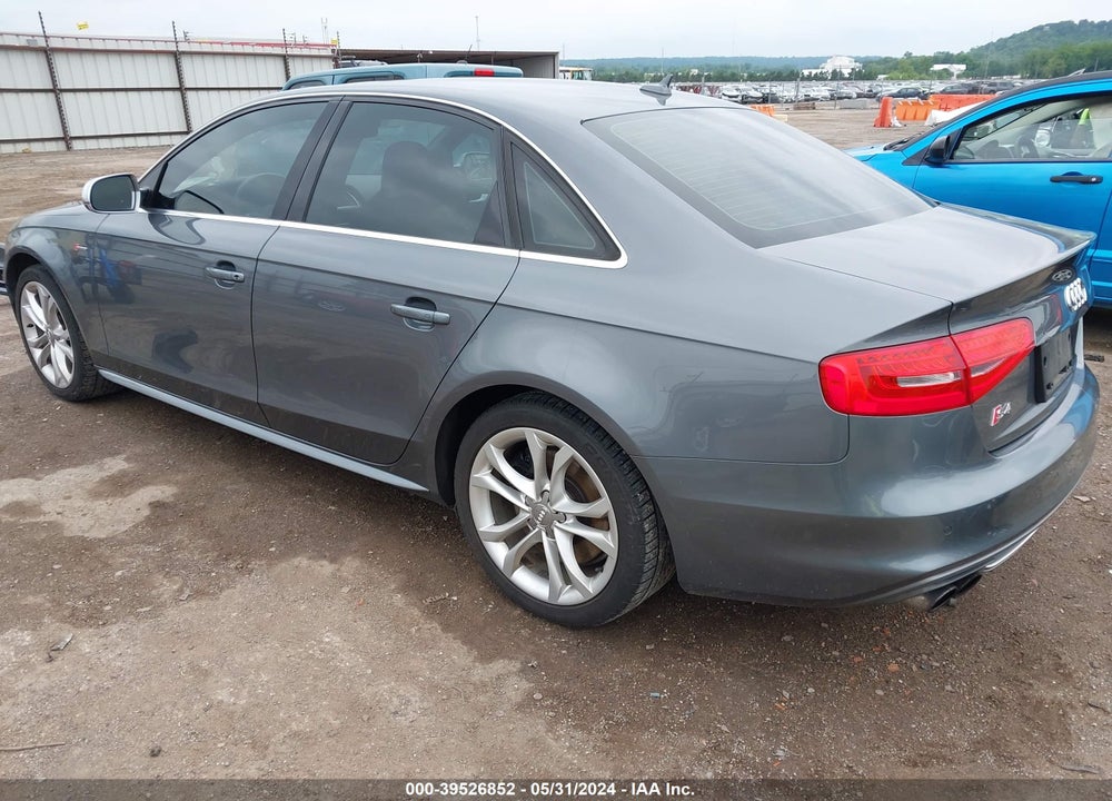 2014 AUDI S4 3.0T PREMIUM PLUS VIN: WAUDGAFL0EA046544