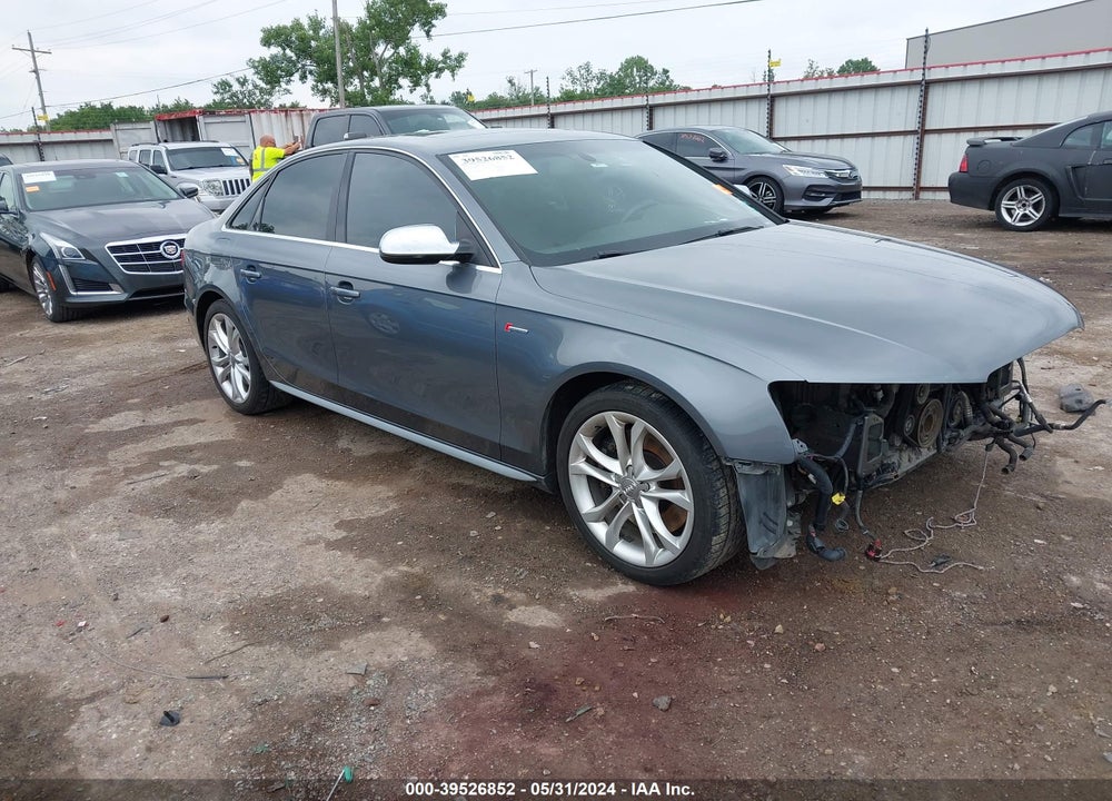 2014 AUDI S4 3.0T PREMIUM PLUS VIN: WAUDGAFL0EA046544
