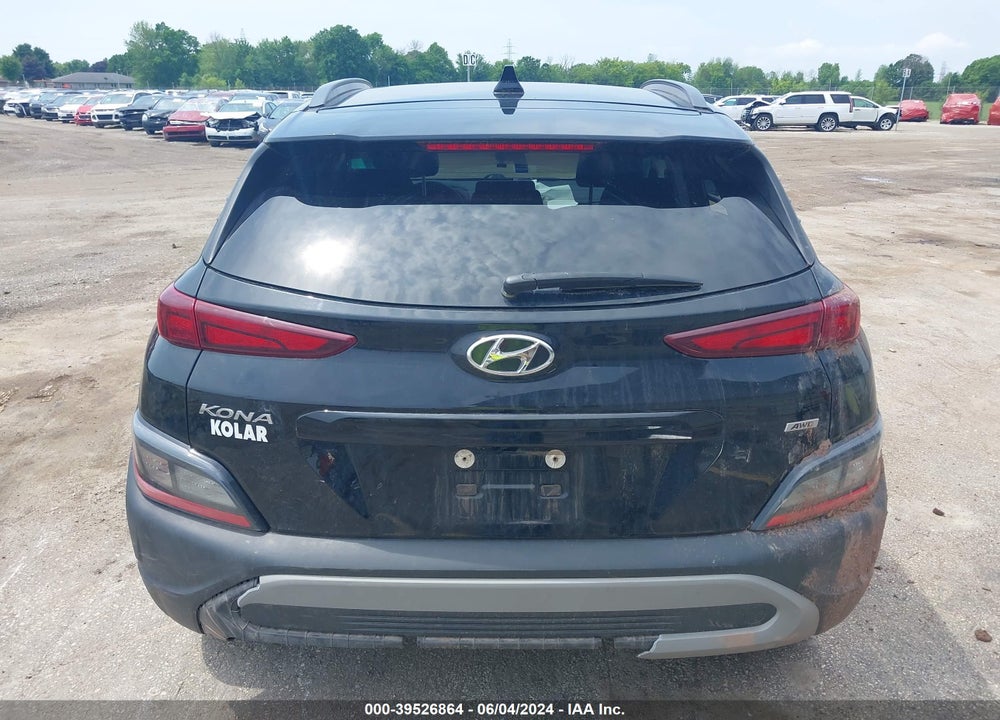 2022 HYUNDAI KONA SEL VIN: KM8K6CAB0NU831373