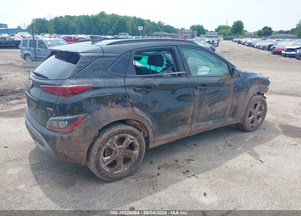 2022 HYUNDAI KONA SEL VIN: KM8K6CAB0NU831373