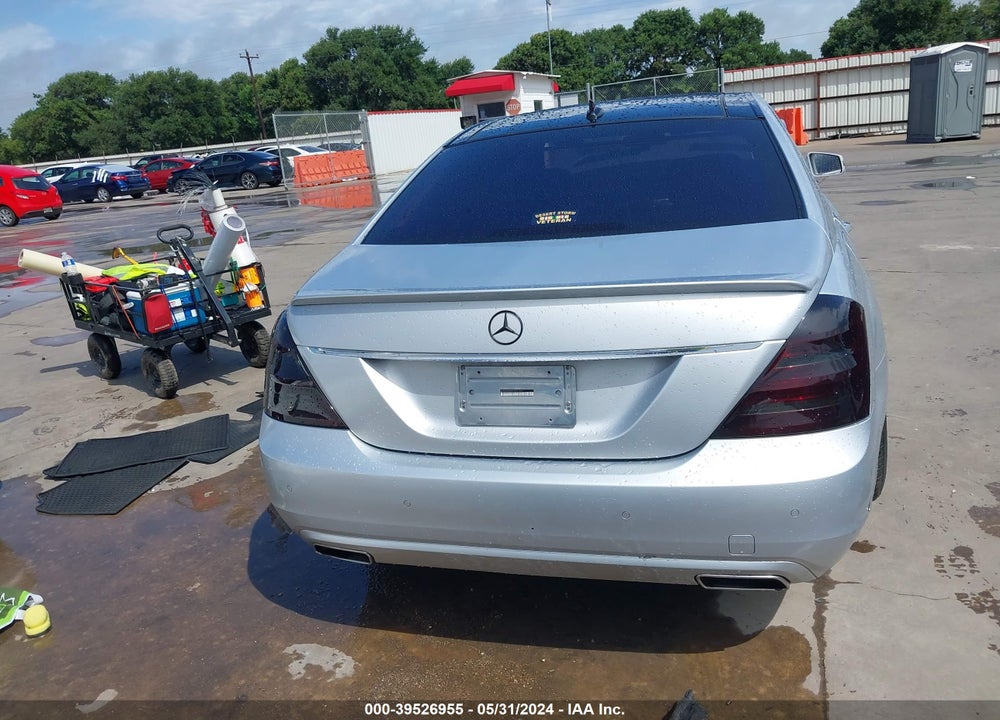 2013 MERCEDES-BENZ S 550 4MATIC VIN: WDDNG9EB0DA501525