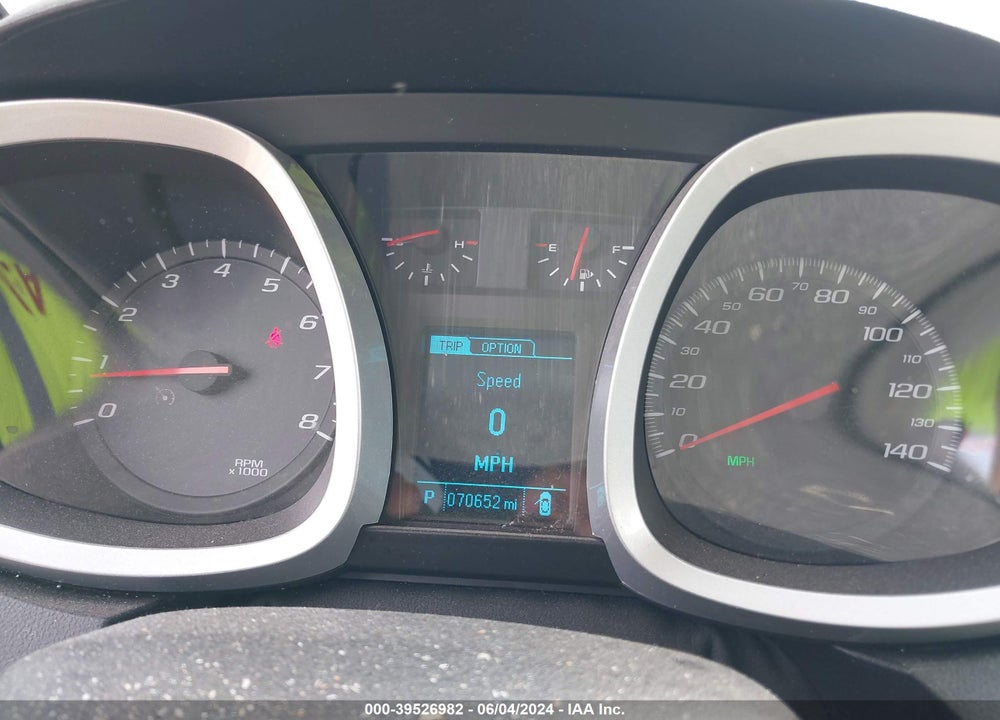 2014 CHEVROLET EQUINOX LTZ VIN: 2GNFLDE34E6293127