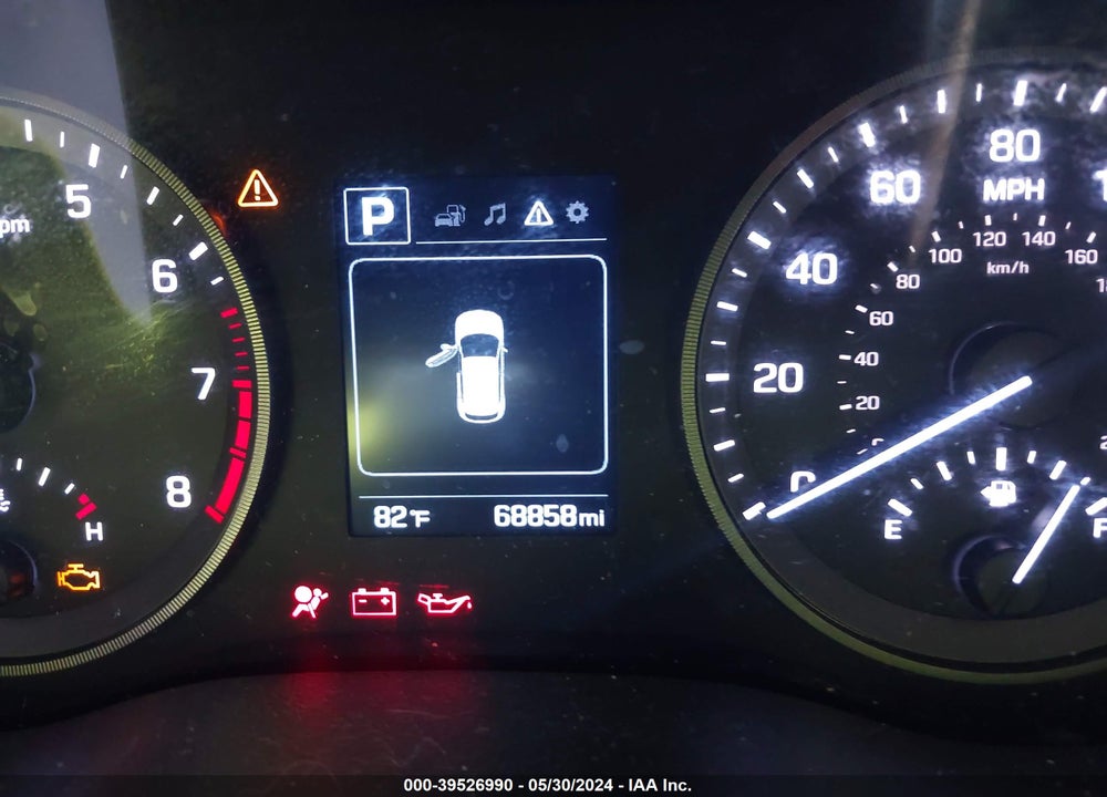 2017 HYUNDAI TUCSON VIN: KM8J23A48HU455891