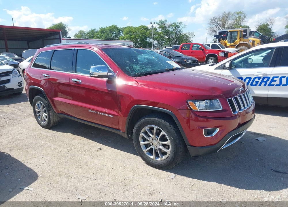 2014 CHEROKEE JEEP GRAND  LIMITED VIN: 1C4RJFBG7EC492081