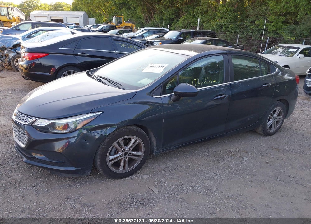 2017 CHEVROLET CRUZE LT AUTO VIN: 1G1BE5SMXH7151446