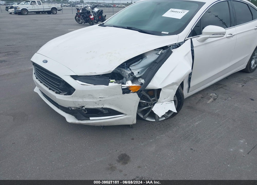 2017 FORD FUSION VIN: 3FA6P0HD4HR339732
