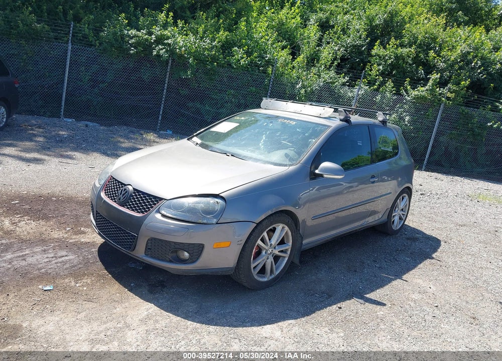 2009 VOLKSWAGEN GTI 2-DOOR VIN: WVWEV71K59W103375