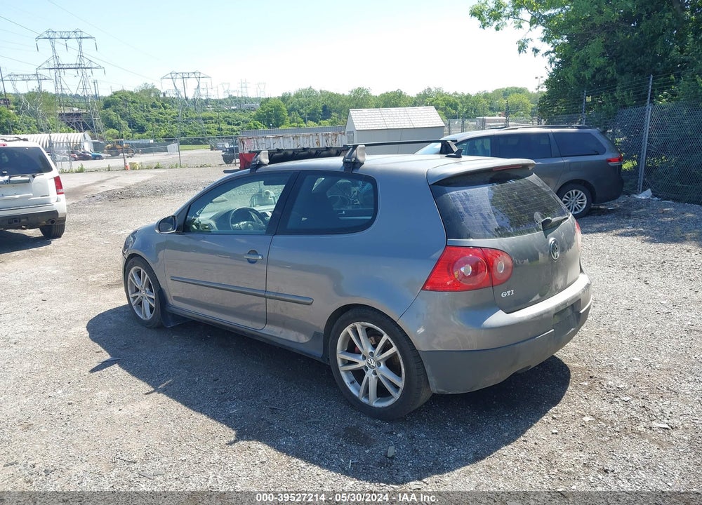 2009 VOLKSWAGEN GTI 2-DOOR VIN: WVWEV71K59W103375