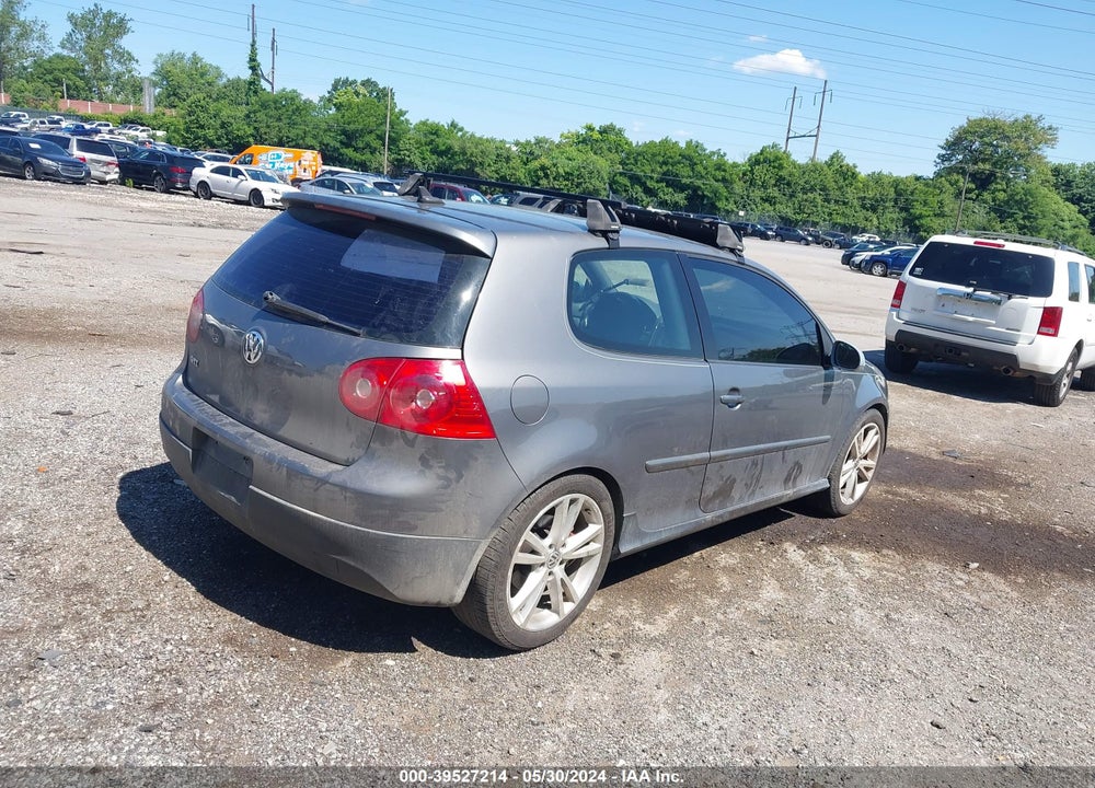 2009 VOLKSWAGEN GTI 2-DOOR VIN: WVWEV71K59W103375