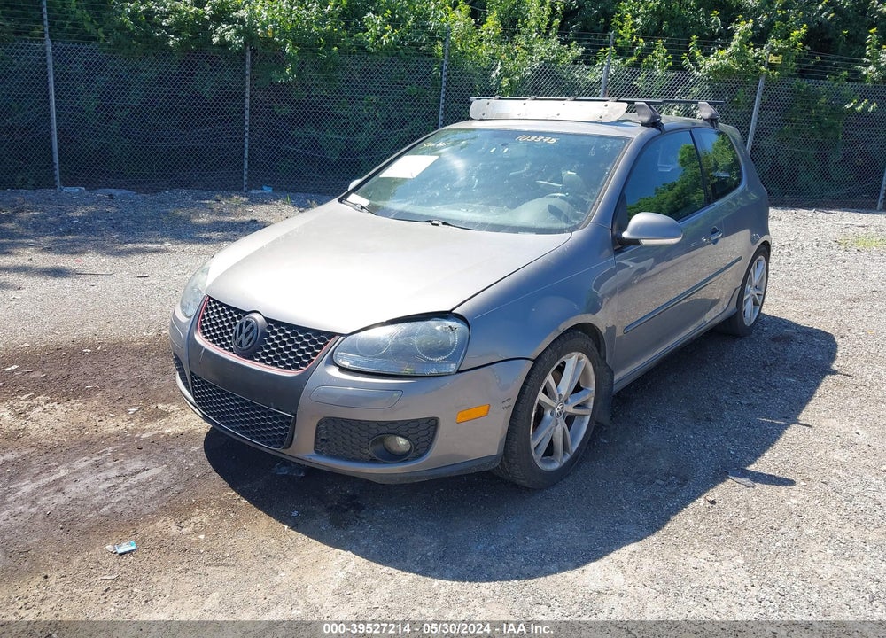 2009 VOLKSWAGEN GTI 2-DOOR VIN: WVWEV71K59W103375