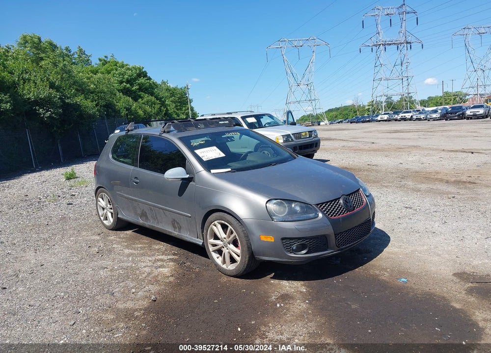 2009 VOLKSWAGEN GTI 2-DOOR VIN: WVWEV71K59W103375