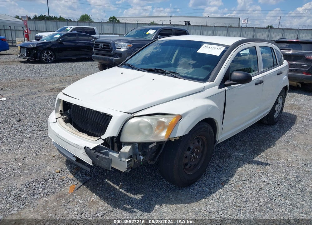 2008 DODGE CALIBER SE VIN: 1B3HB28B58D651371