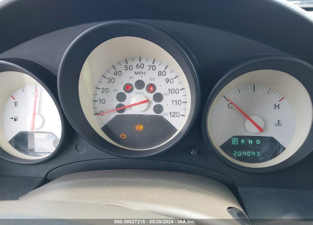 2008 DODGE CALIBER SE VIN: 1B3HB28B58D651371