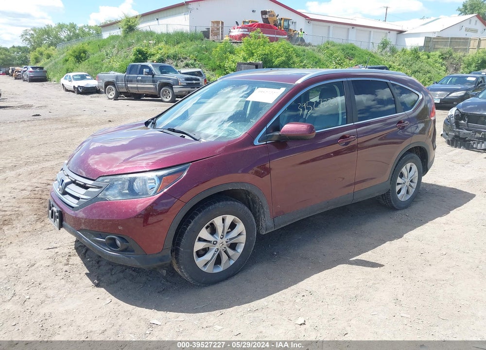 2013 HONDA CR-V EX-L VIN: 5J6RM4H77DL055015
