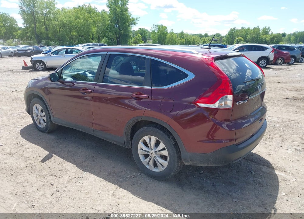 2013 HONDA CR-V EX-L VIN: 5J6RM4H77DL055015