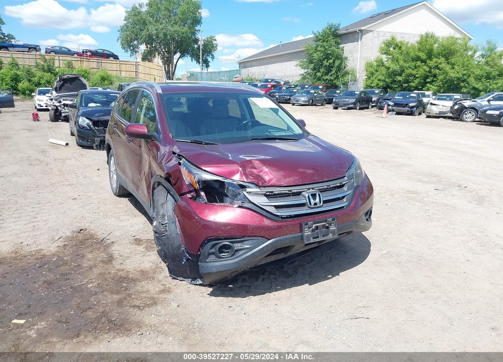 2013 HONDA CR-V EX-L VIN: 5J6RM4H77DL055015