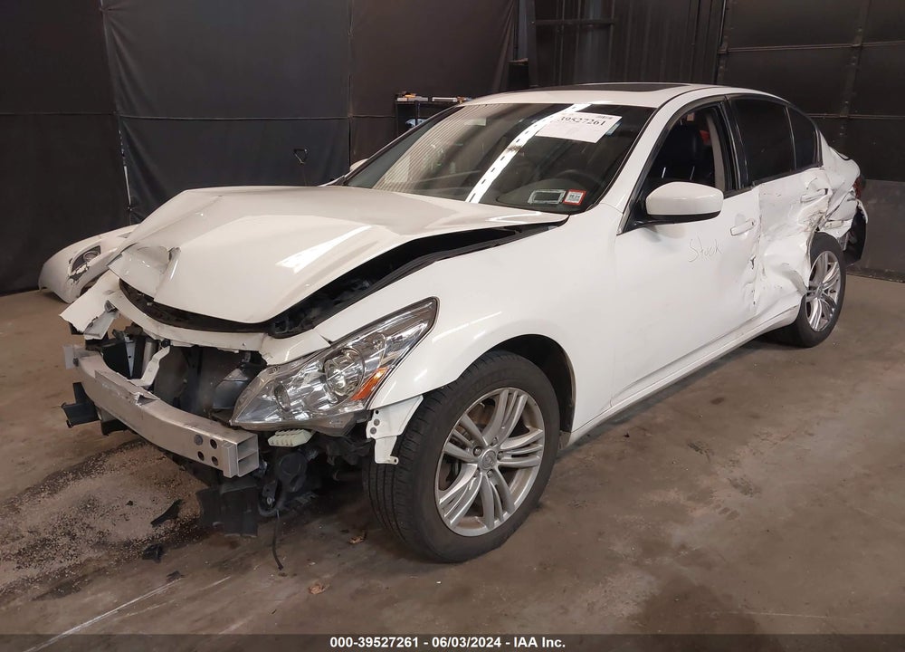 2013 INFINITI G37X VIN: JN1CV6AR0DM770134