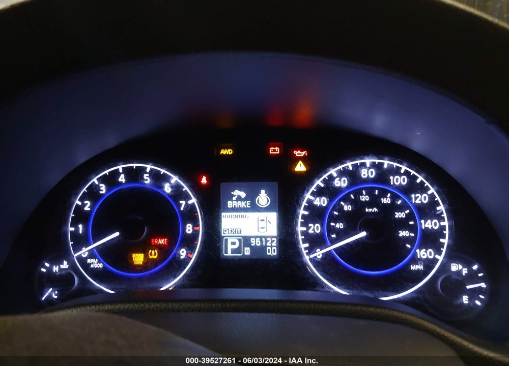 2013 INFINITI G37X VIN: JN1CV6AR0DM770134