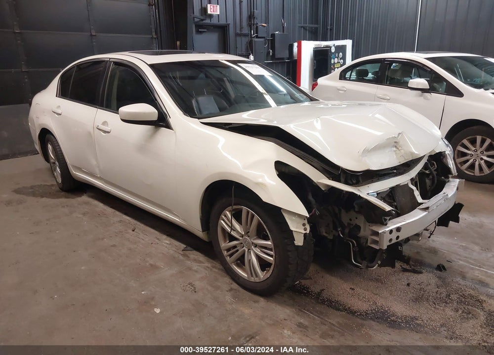2013 INFINITI G37X VIN: JN1CV6AR0DM770134