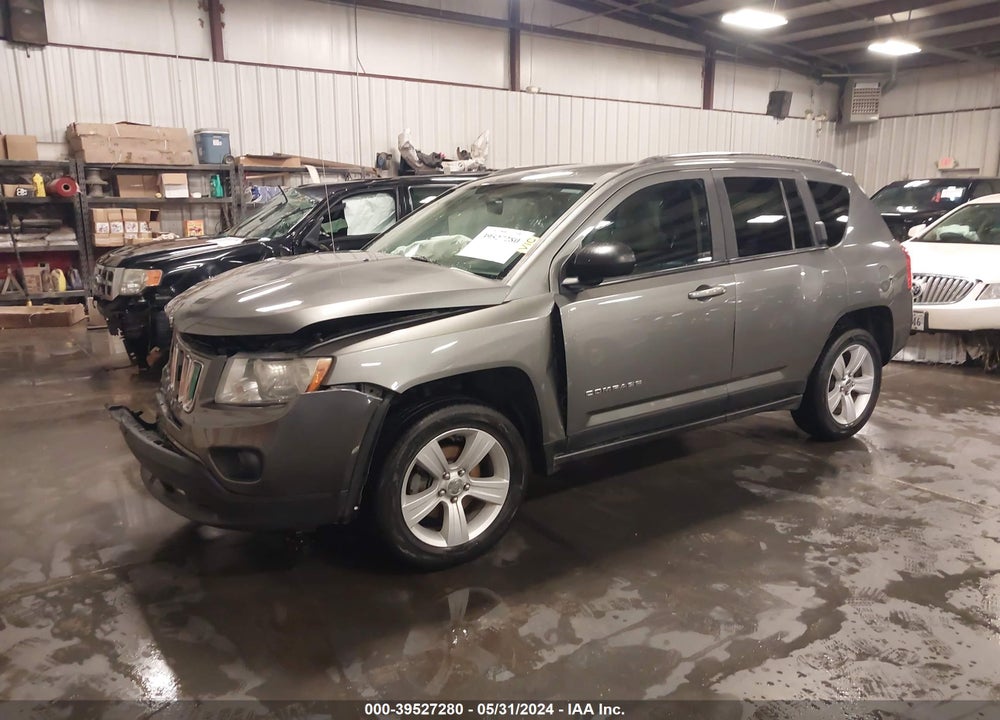 2013 JEEP COMPASS LATITUDE VIN: 1C4NJDEB4DD207557