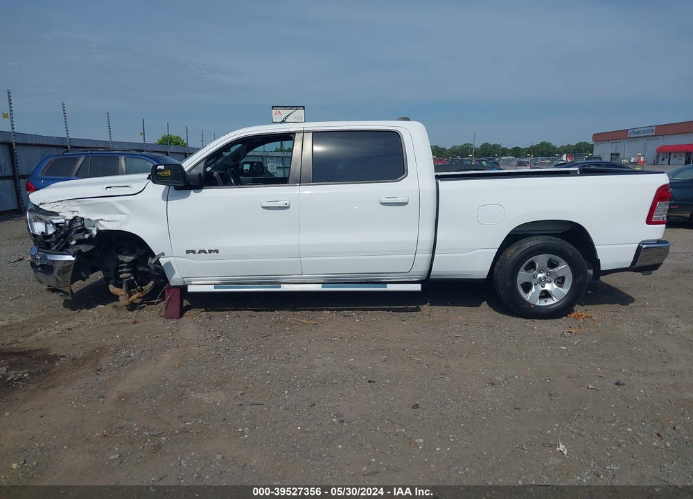 2021 RAM 1500 BIG HORN 4X4 6'4 BOX VIN: 1C6SRFMT9MN619184