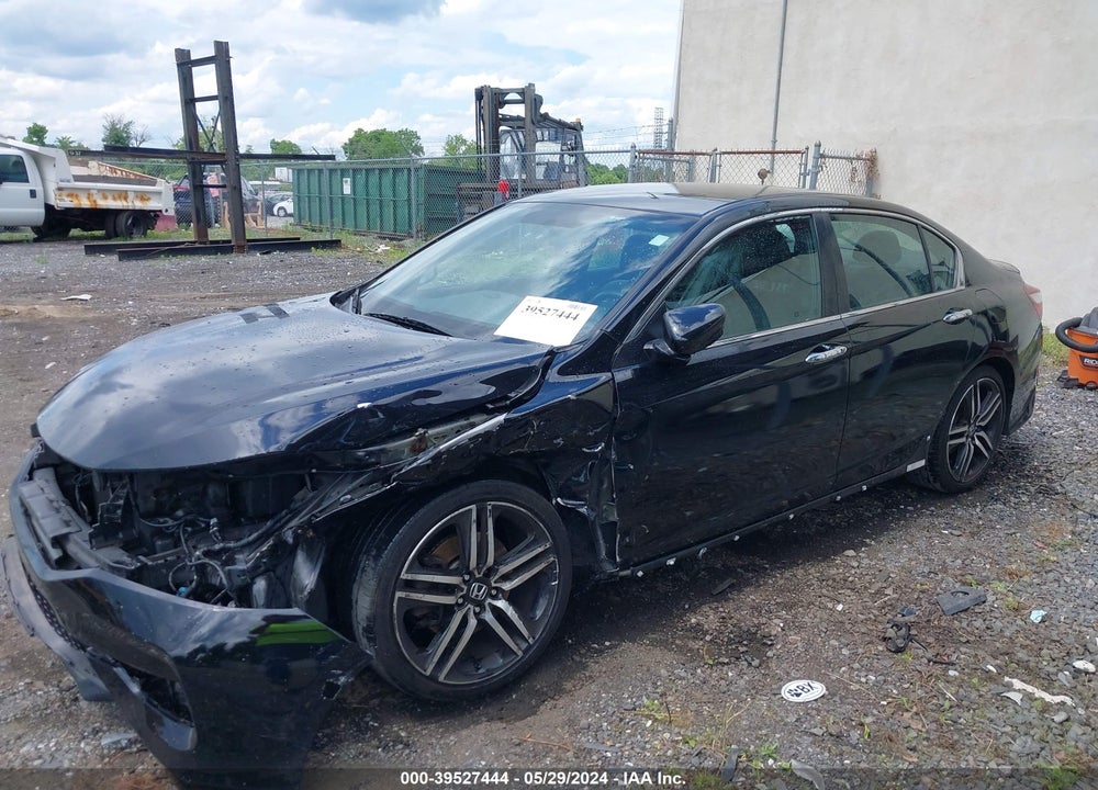 2017 HONDA ACCORD SPORT SE VIN: 1HGCR2F18HA270955