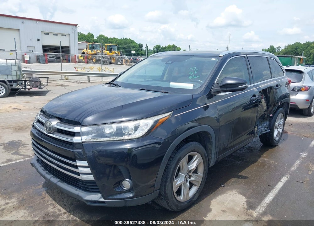2017 TOYOTA HIGHLANDER LIMITED VIN: 5TDYZRFH1HS221223