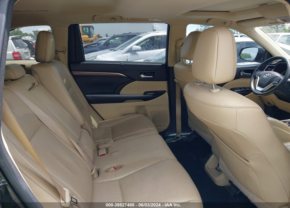 2017 TOYOTA HIGHLANDER LIMITED VIN: 5TDYZRFH1HS221223