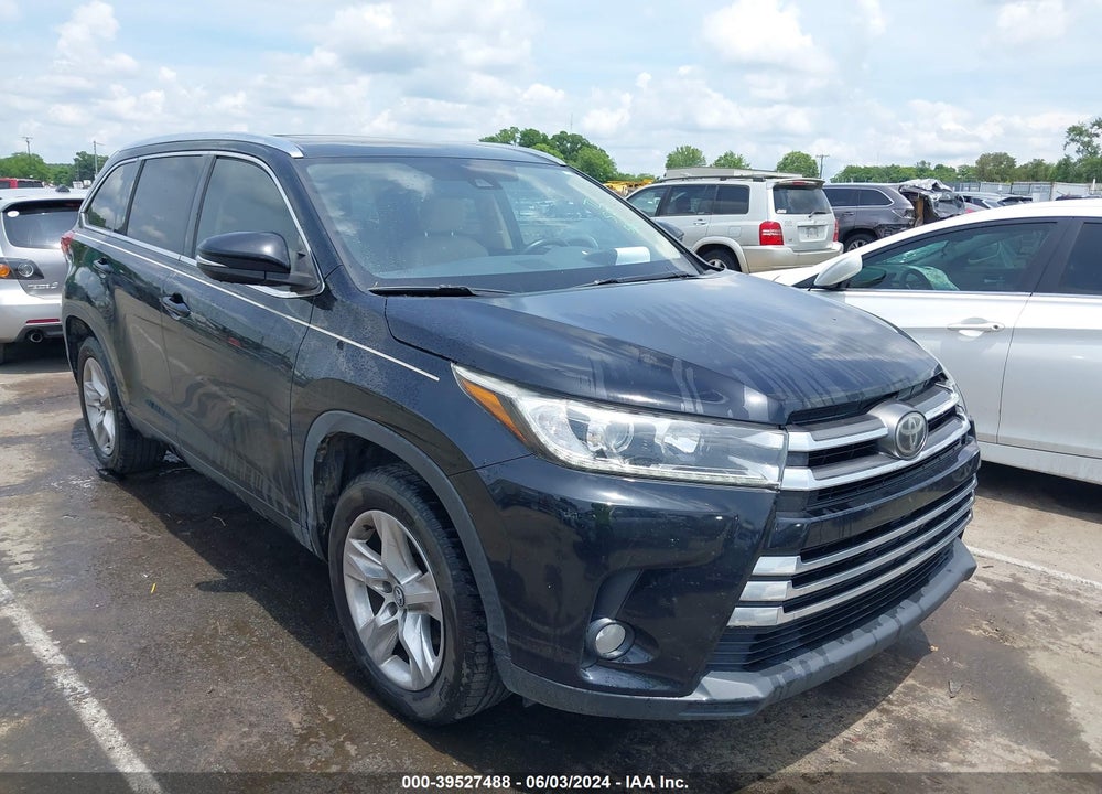 2017 TOYOTA HIGHLANDER LIMITED VIN: 5TDYZRFH1HS221223
