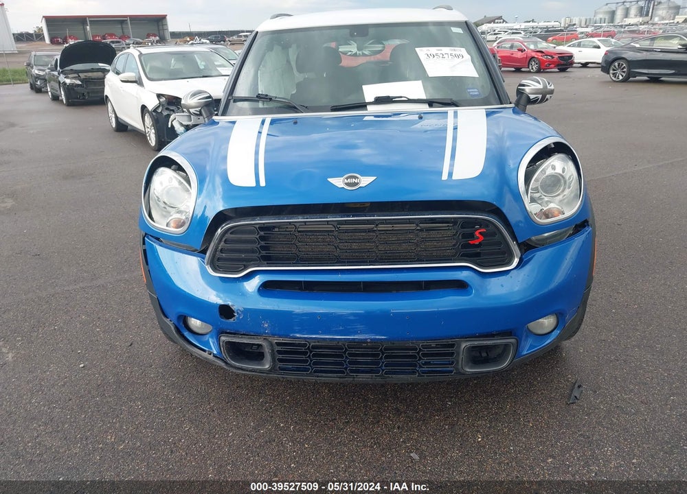 2011 MINI COOPER S COUNTRYMAN VIN: WMWZC5C51BWM10466