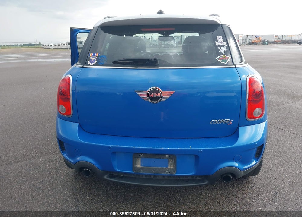 2011 MINI COOPER S COUNTRYMAN VIN: WMWZC5C51BWM10466