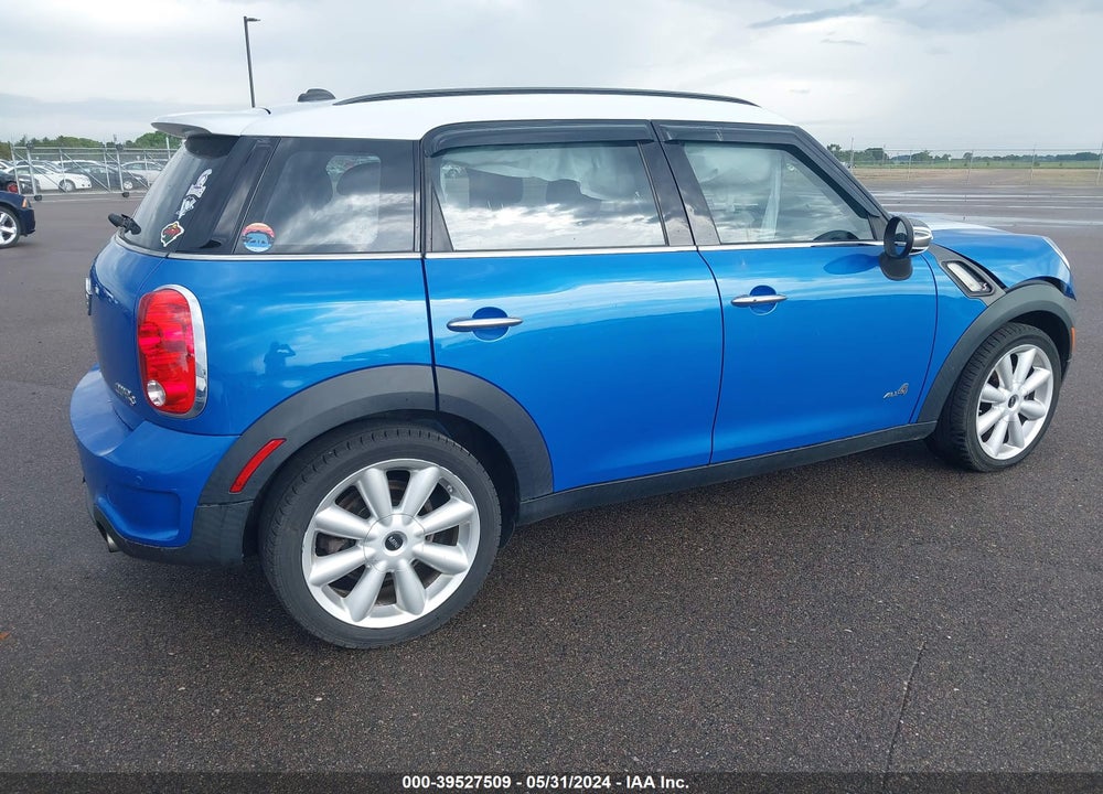 2011 MINI COOPER S COUNTRYMAN VIN: WMWZC5C51BWM10466