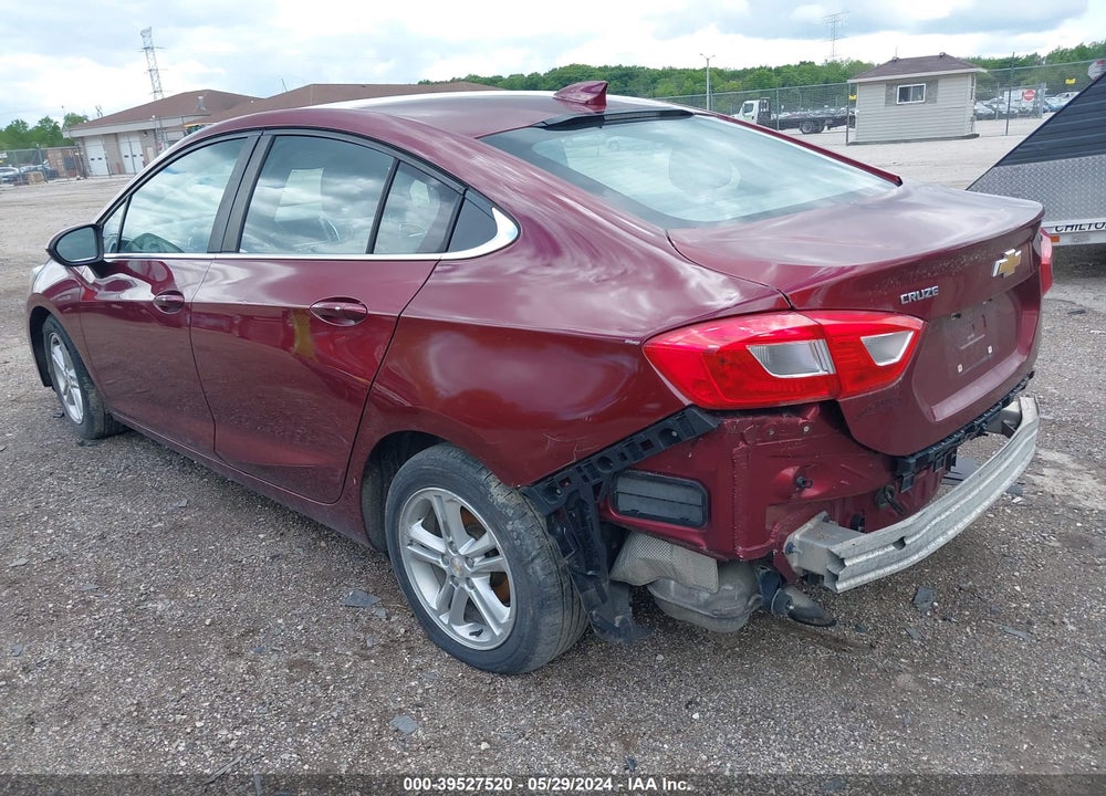 2016 CHEVROLET CRUZE LT AUTO VIN: 1G1BE5SM8G7306686