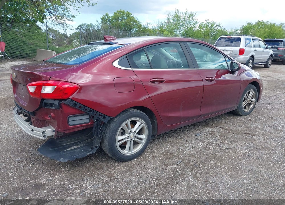 2016 CHEVROLET CRUZE LT AUTO VIN: 1G1BE5SM8G7306686