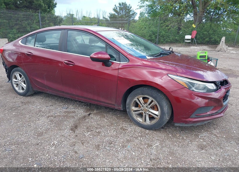 2016 CHEVROLET CRUZE LT AUTO VIN: 1G1BE5SM8G7306686
