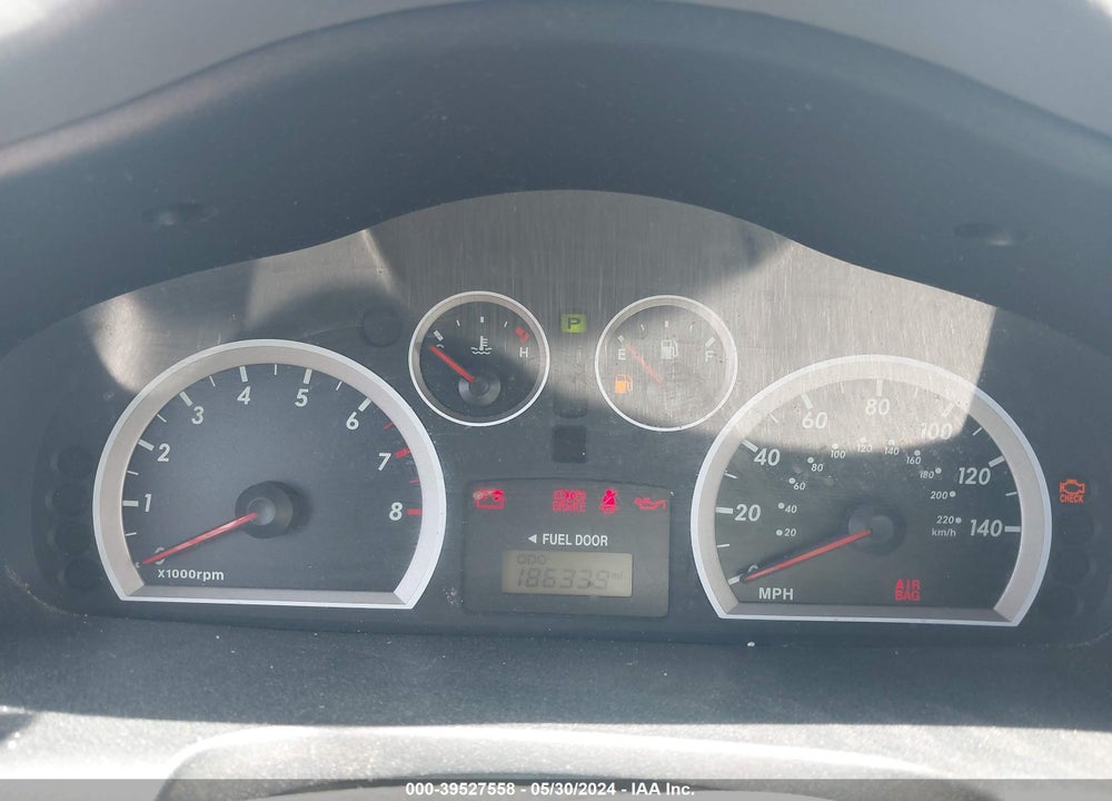 2006 HYUNDAI SANTA FE GLS VIN: KM8SC13D96U098768