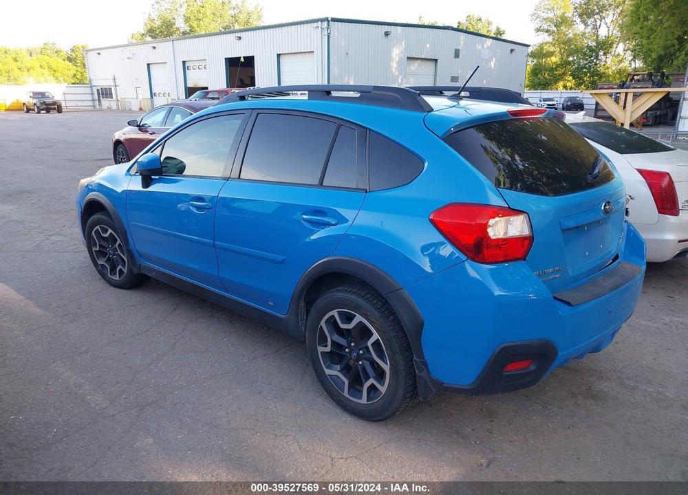 2016 SUBARU CROSSTREK 2.0I PREMIUM VIN: JF2GPABC0GH244283
