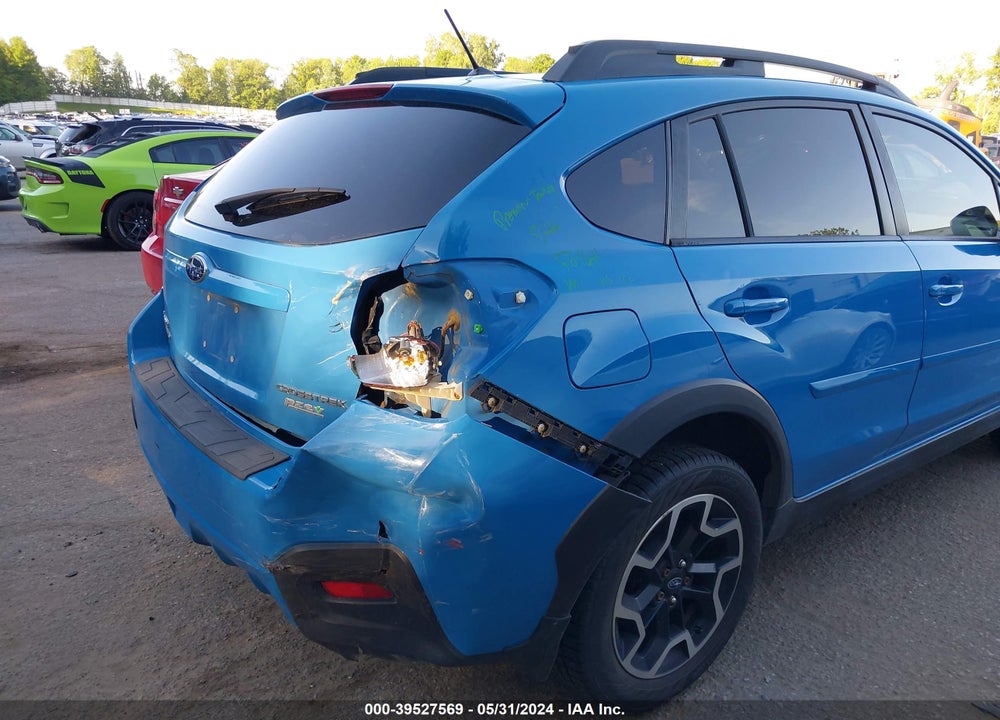 2016 SUBARU CROSSTREK 2.0I PREMIUM VIN: JF2GPABC0GH244283