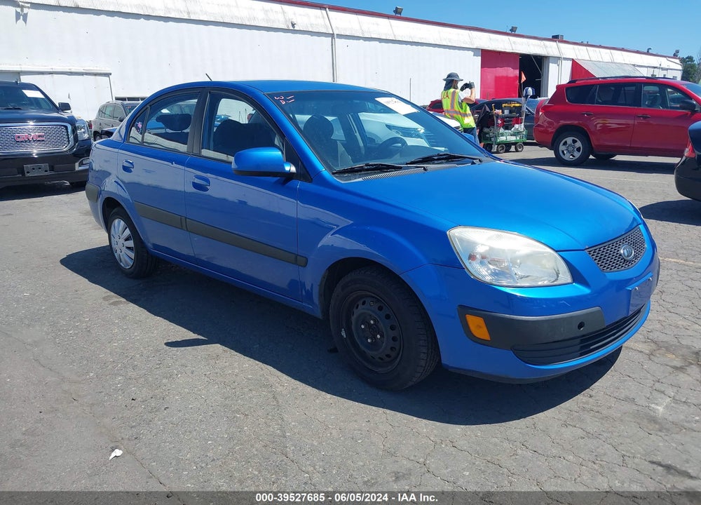 2008 KIA RIO LX VIN: KNADE123186386370